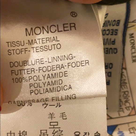 Moncler blue jacket - Picture 4 of 13